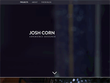 Tablet Screenshot of joshcorn.com